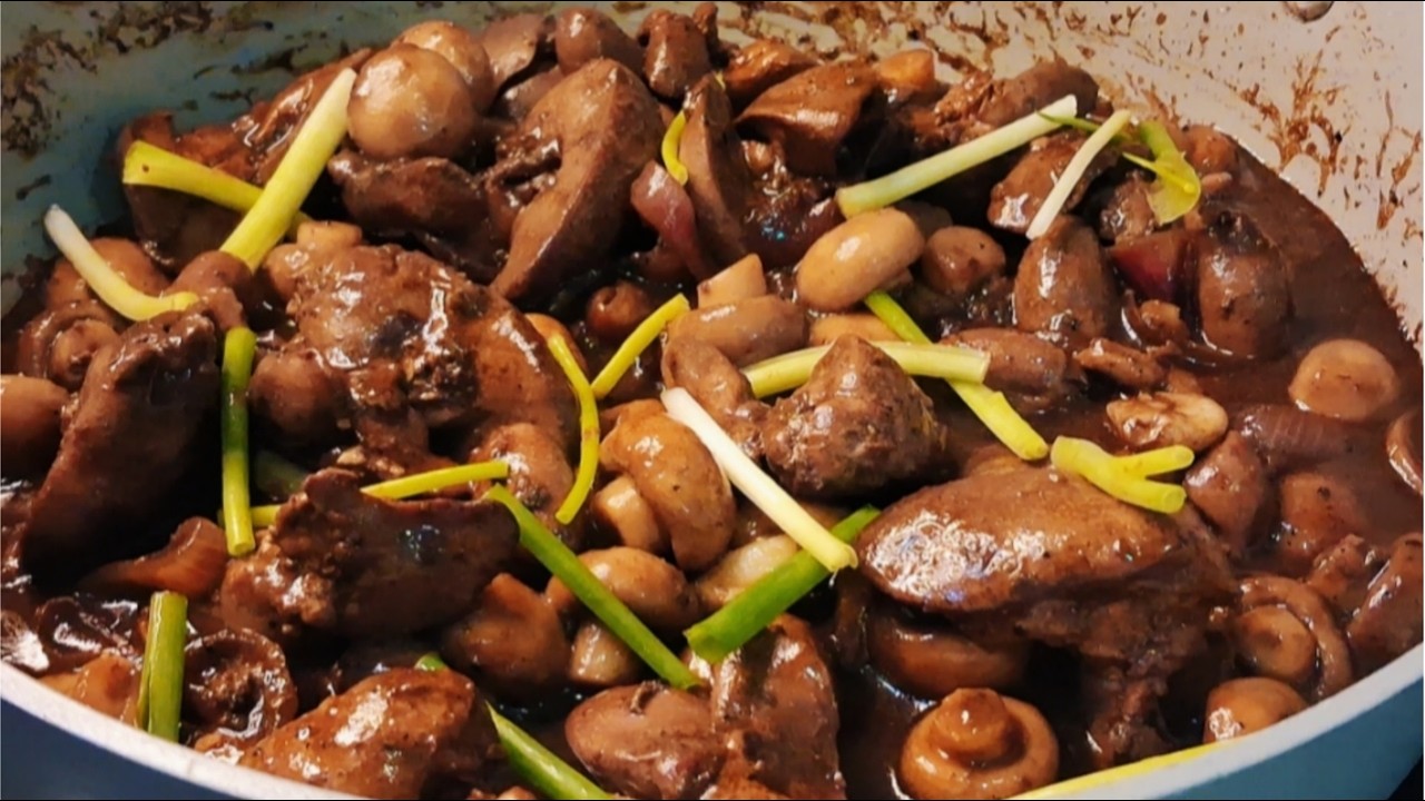 THE ULTIMATE CHICKEN LIVER ADOBO FILIPINO NEW VERSION STYLE  Panlasang Bisaya Channel🇵🇭