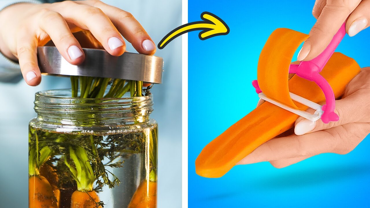 Schlaue Tricks zum Sch&auml;len und Schneiden von Obst und Gem&uuml;se
