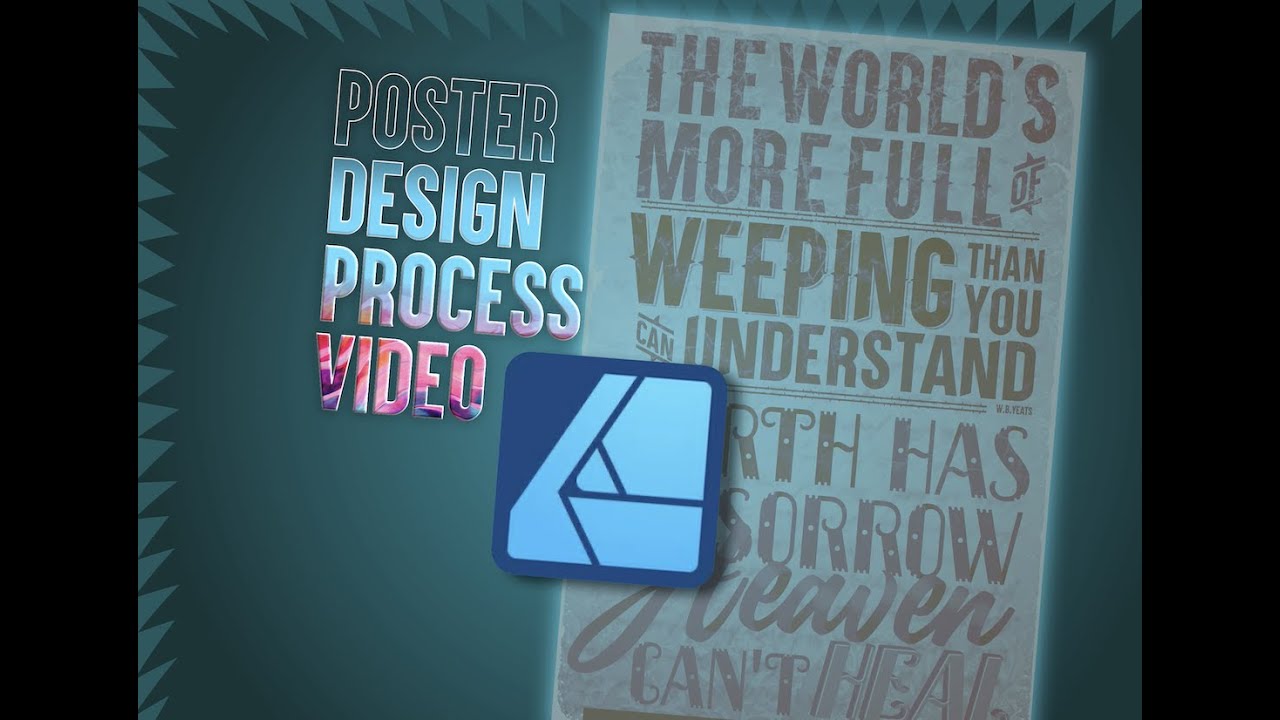 Affinity Designer Poster Process