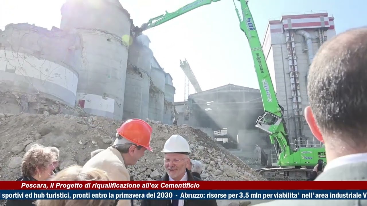 Pescara, il Progetto di riqualificazione all'ex Cementificio -TG News Abruzzo del 02/03/26