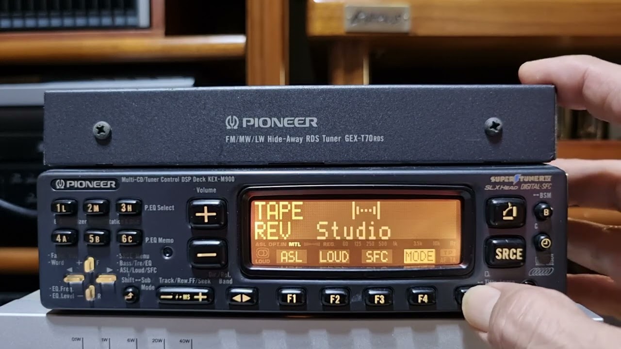 (빈티지 카오디오 50.) Pioneer KEX-M900. Pioneer GEX-T70rds.