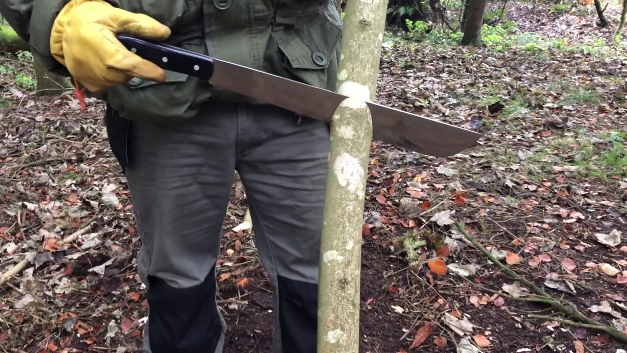 Busse combat knives, Barkriver knives, Scrapyard knives, Tramontina machete chop off. Who will win?