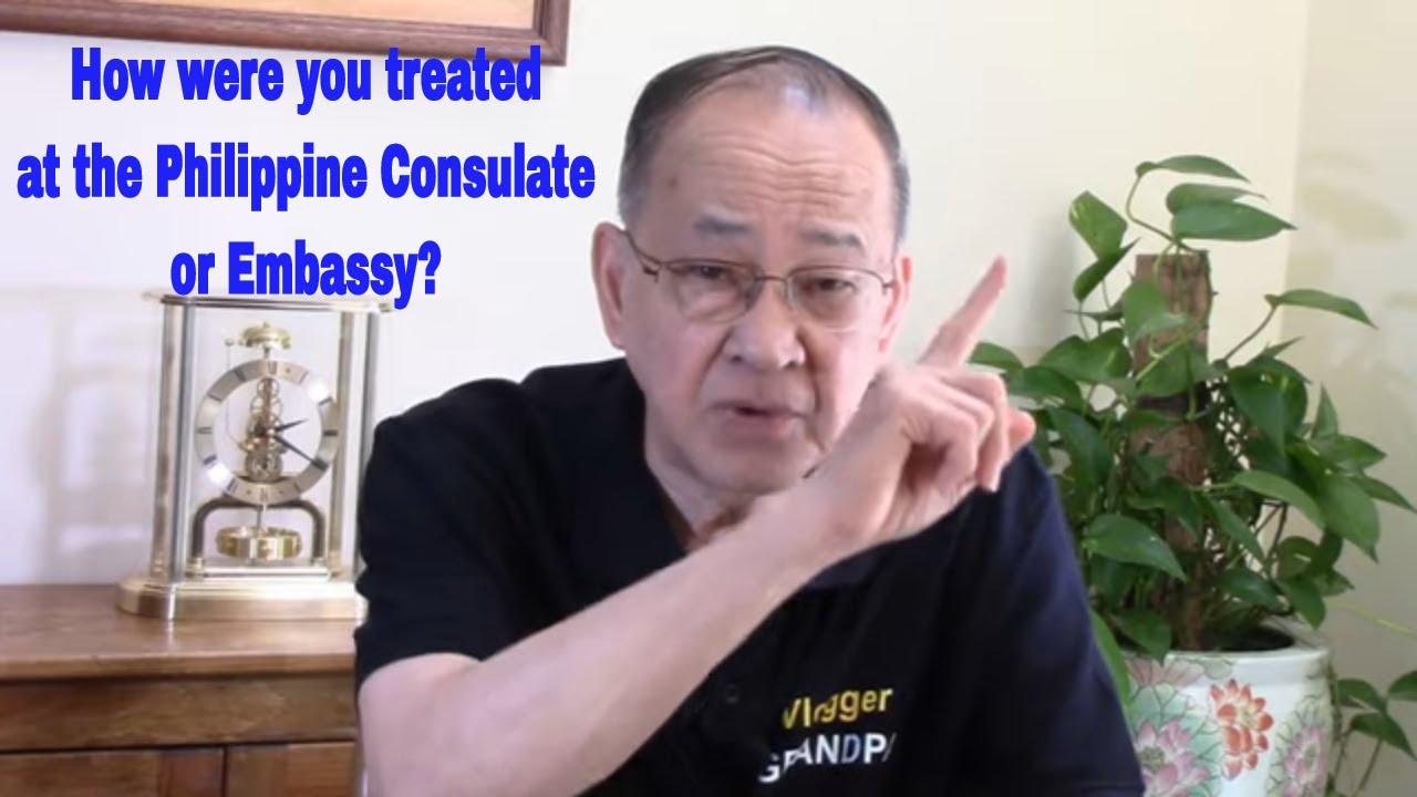 Experience with Philippine Consulate/Embassy