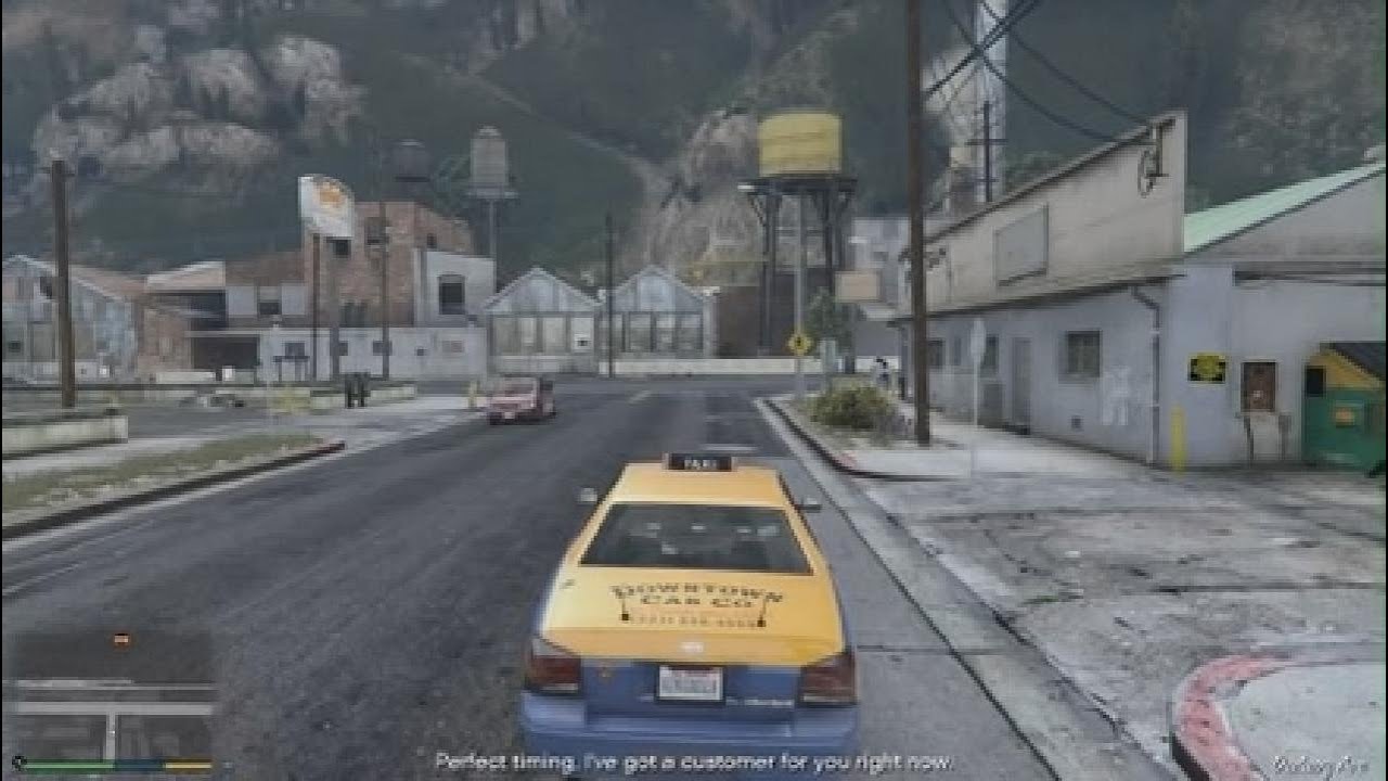 Trevor Philips Works On Taxi Episode 14