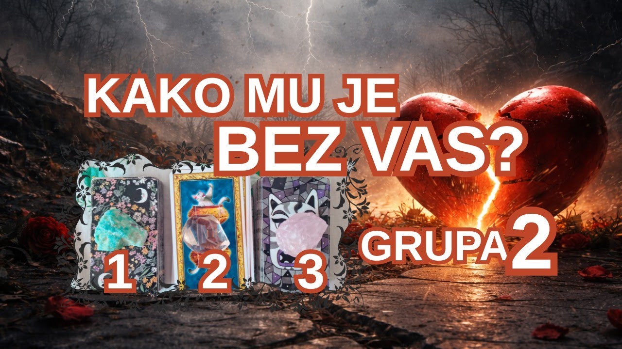 JAKO MU NEDOSTAJETE! Ko ne može da Oprosti Sebi što Vas je Izgubio? Šta će Uraditi? ❤️ GRUPA 2