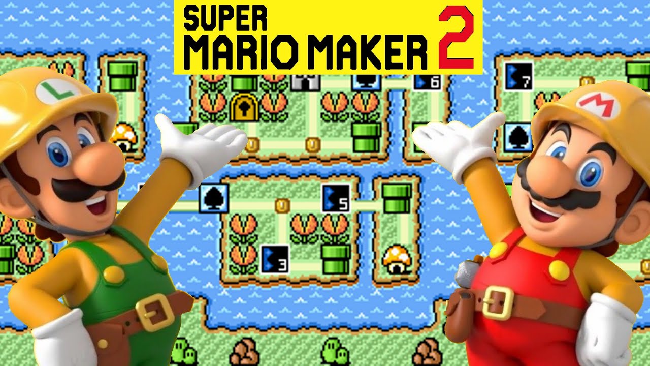 Super Mario Bros. 3.: World 7 Remade in Super Mario Maker 2