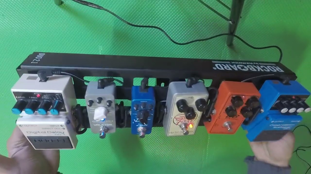 ROCKBOARD DUO 2.1 | MY SIMPLE PEDAL BOARD BUILD | QUICK AND EASY