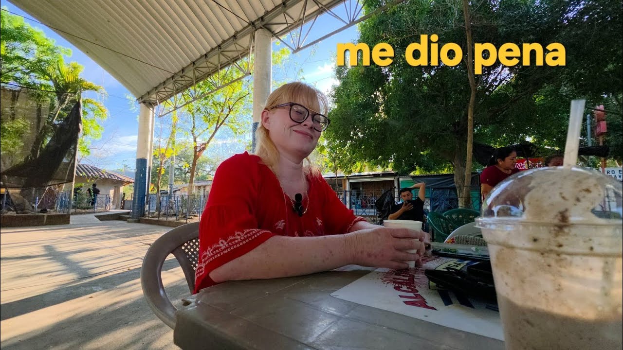 Me dio pena grabar en público.. pero este fue mi dia 