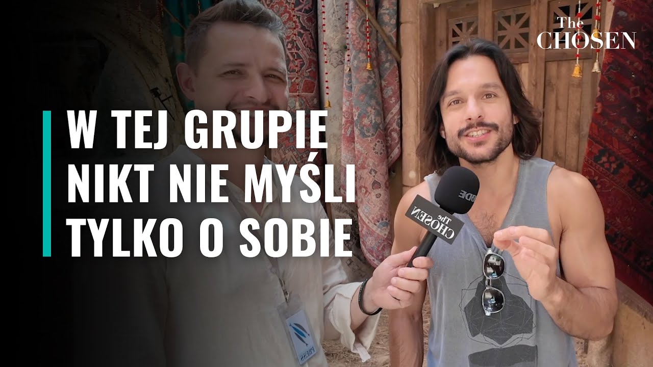 Wywiad na planie The Chosen – Joey Vahedi i Shahar Isaac odpowiadają na nasze pytania!