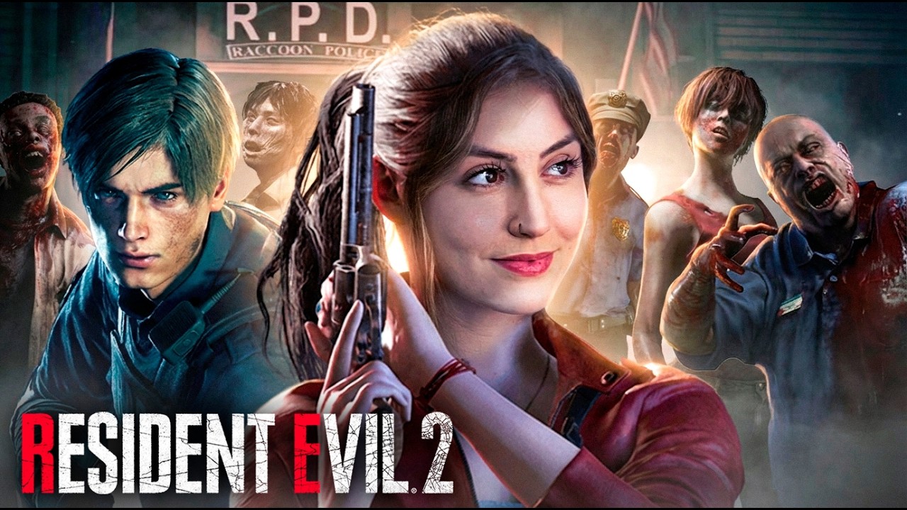 🔴 Jogando Resident Evil 2 pela primeira vez