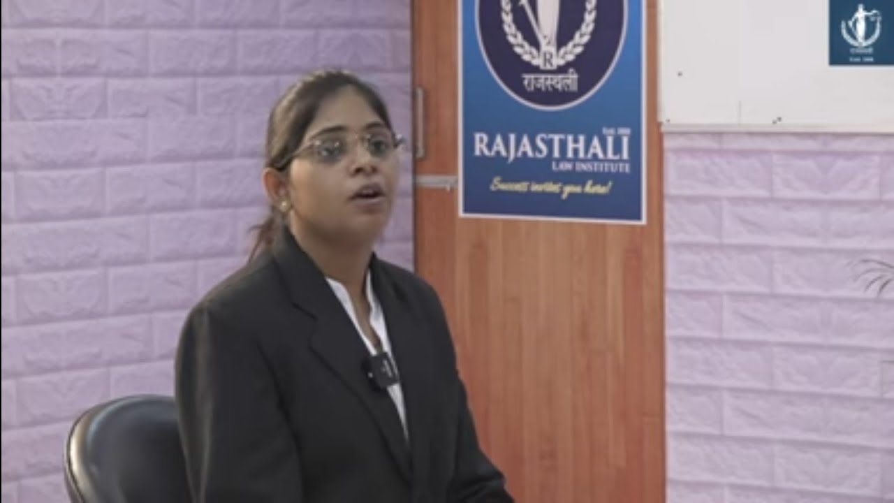 Poornima  II Rajasthali Law Institute | RJS MOCK INTERVIEW #law #mock_interview #judiciaryexam