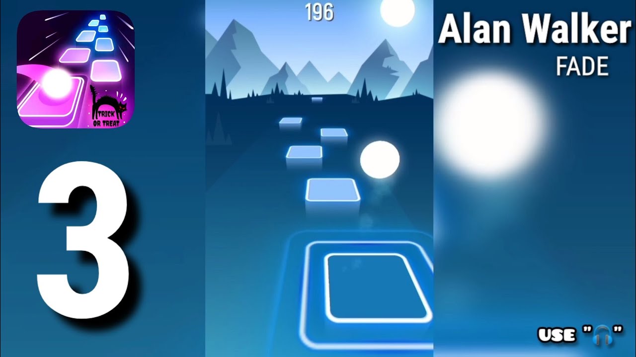 Tiles Hop - Gameplay Walkthrough Part 3 | Alan Walker | Fade | Game | EDM | Android, iOS | GAMINGKid