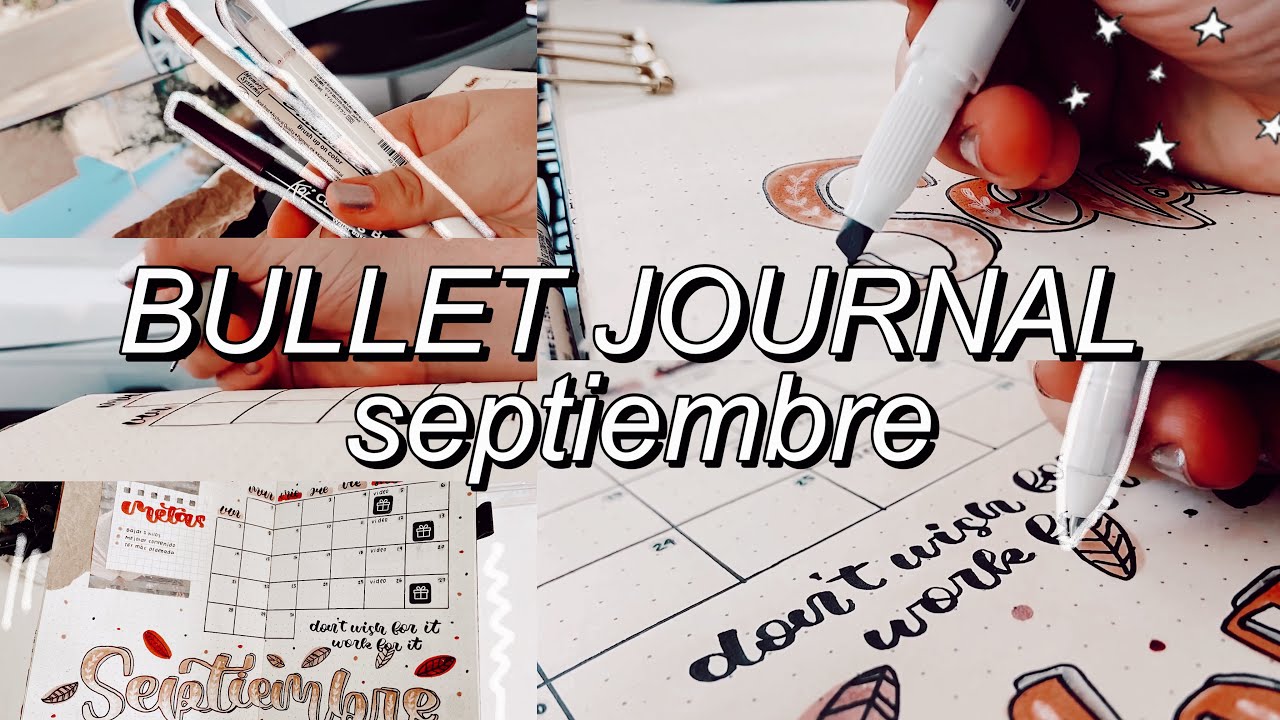 PLANEA CONMIGO SEPTIEMBRE - bullet journal ⋒