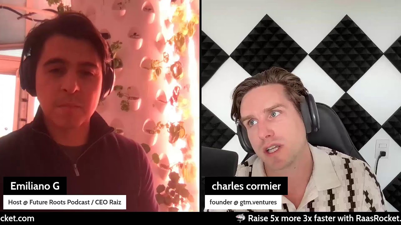 Who is Charles Cormier (founder at RaasRocket)?
