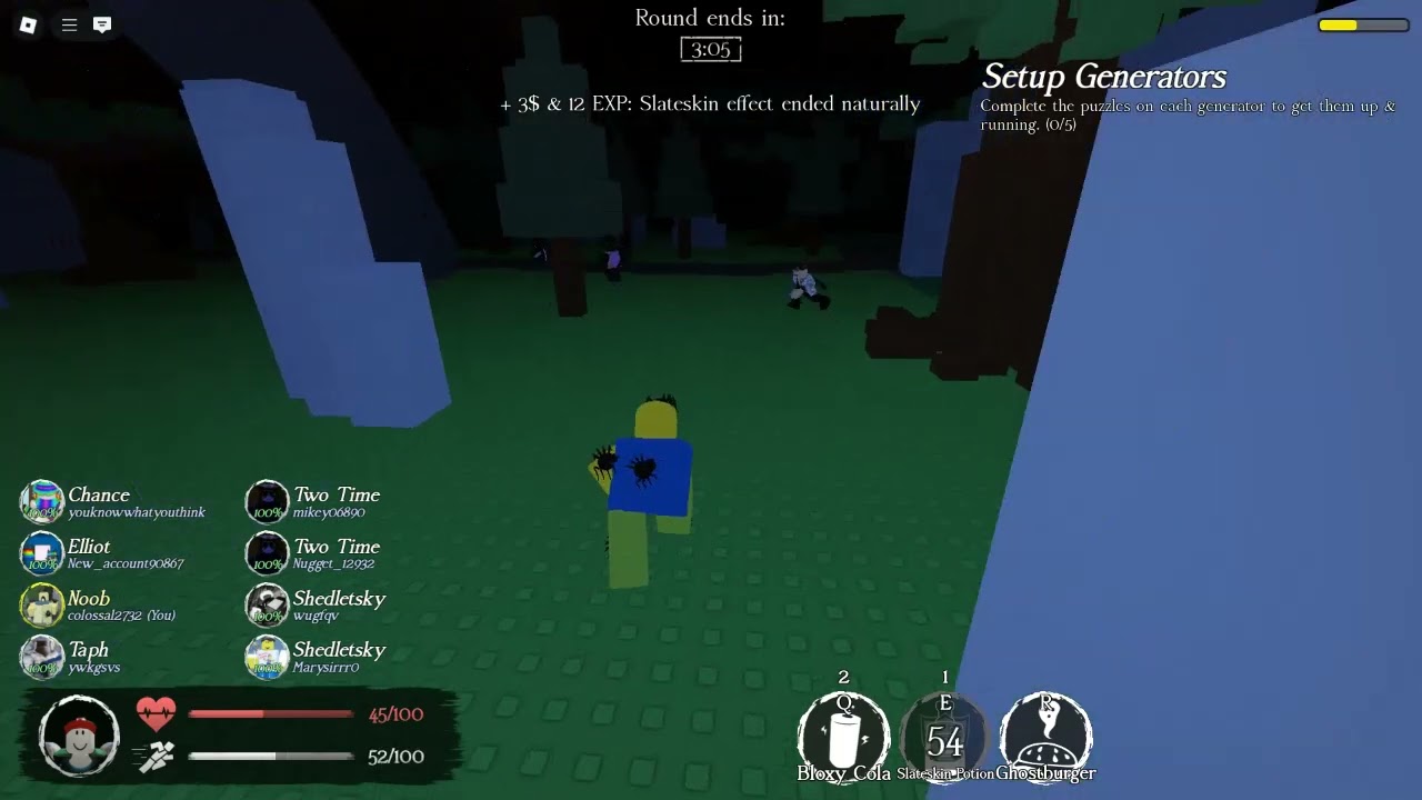 rare footage of someone using the alfred drevis skin in forsaken