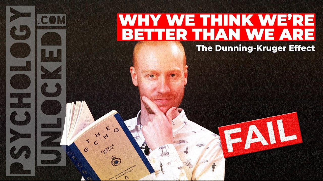 💯 Why do people think they are better than they are? 💯 The Dunning-Kruger Effect 💯 Cognitive Bias