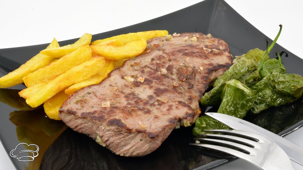 Filetes de ternera en adobo, tiernos y muy sabrosos