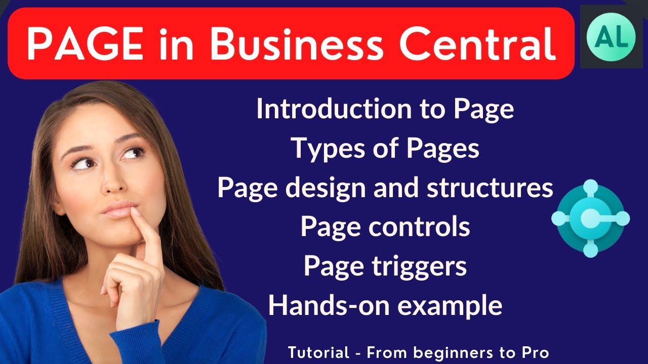 Страница в Business Central | Технический консультант | Полное видеоруководство по BC | Компонент...