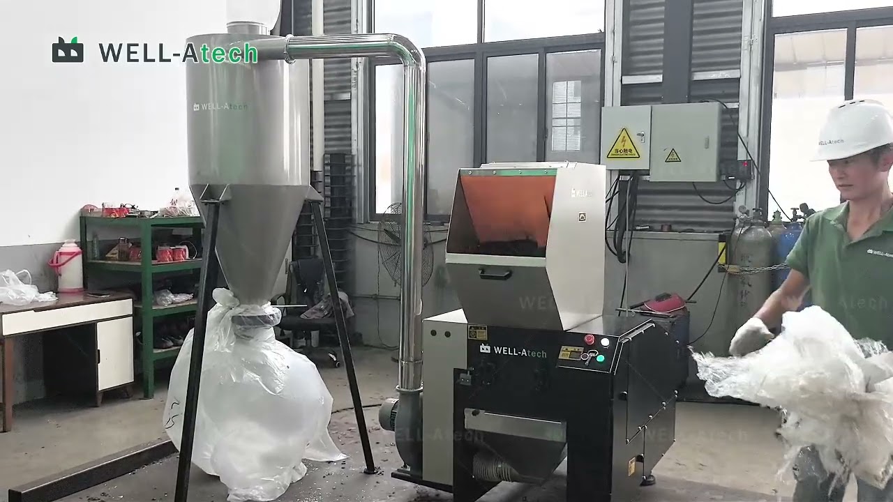 Best Plastic Film Crusher for Recycling PE, PP, and LDPE Film Waste