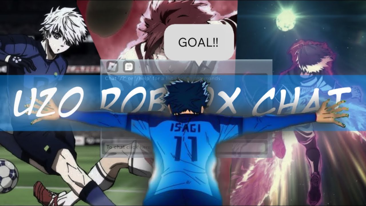 if blue lock had a  ROBLOX chat in the u20 match