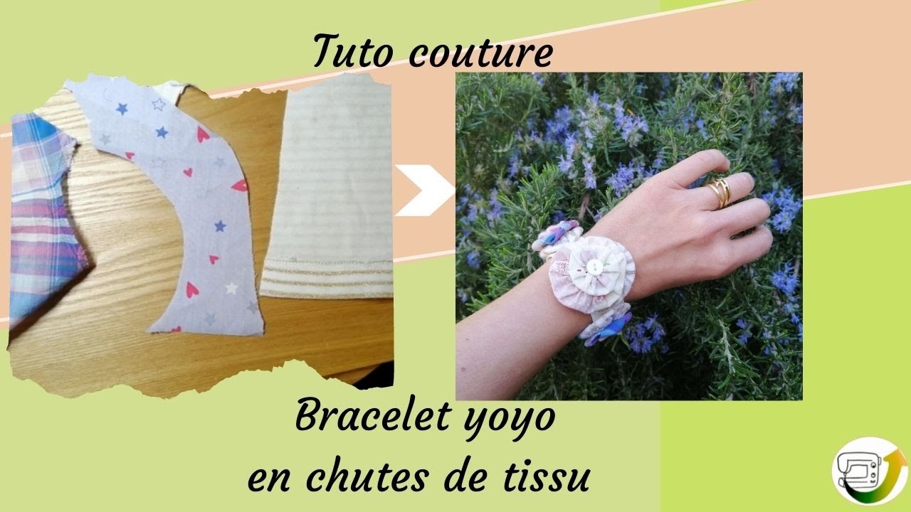Comment faire un yoyo en tissu (+ tuto pour bracelet)