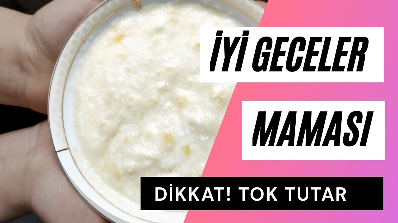 BEBEKLER İ&Ccedil;İN TOK TUTAN İYİ GECELER MAMASI - +6 ay / S&uuml;per Anne