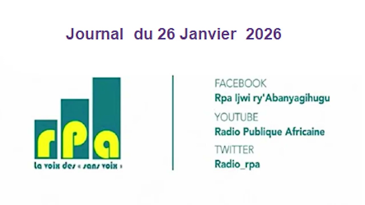 Journal  du 26 Janvier  2026
