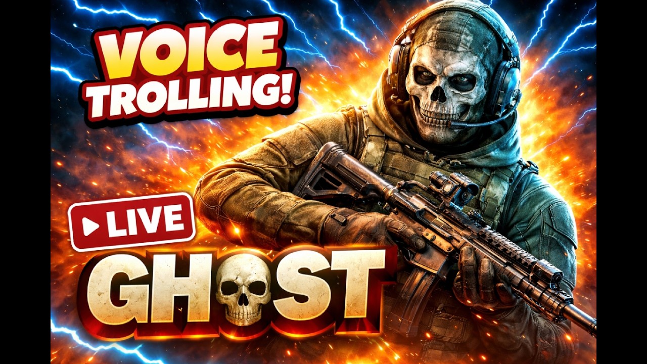 Trolling as Ghost from Call of Duty