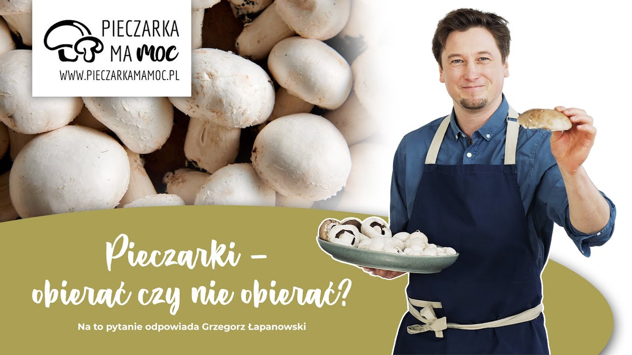 Pieczarki - obierać czy nie obierać? Oto jest pytanie! www.pieczarkamamoc.pl