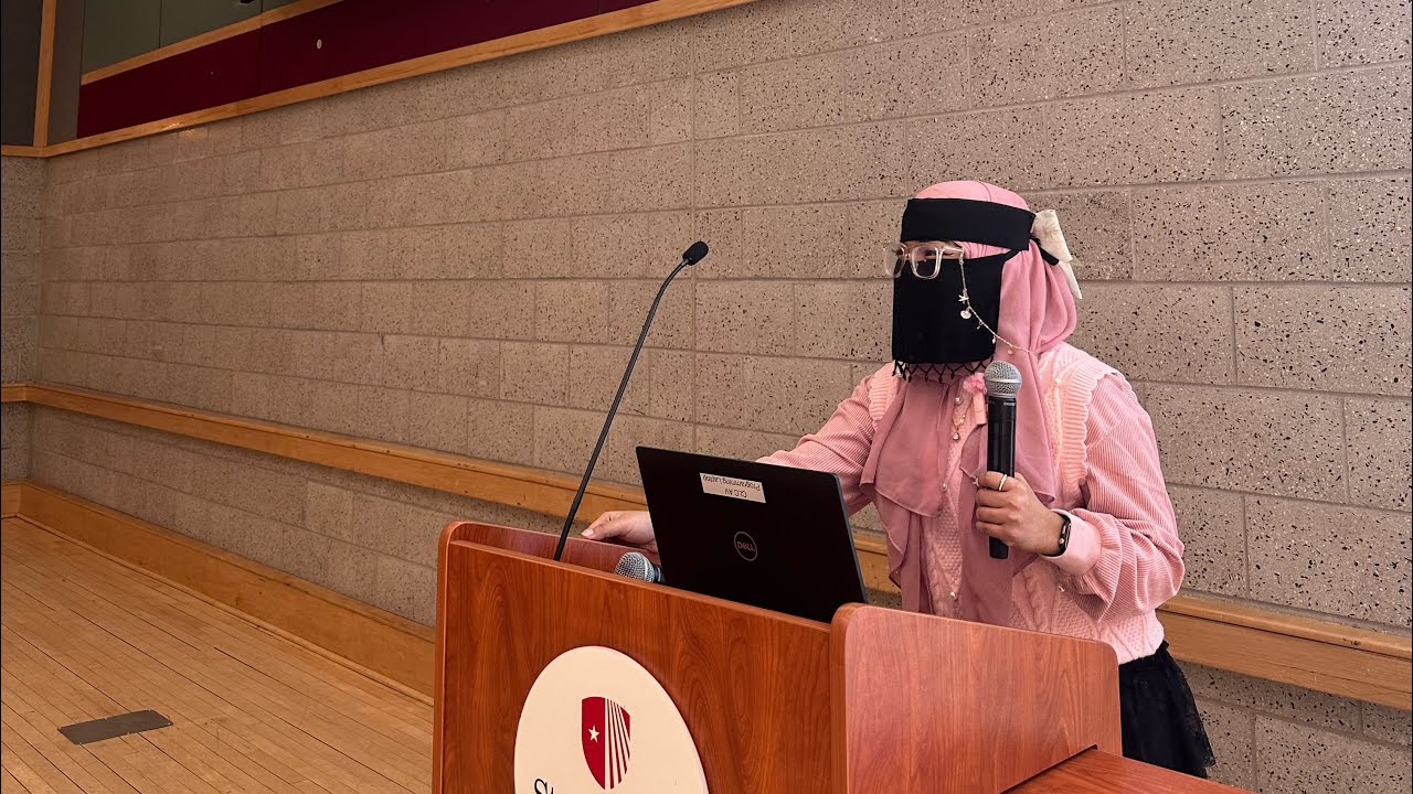 So I got to speak at my university event 🫶