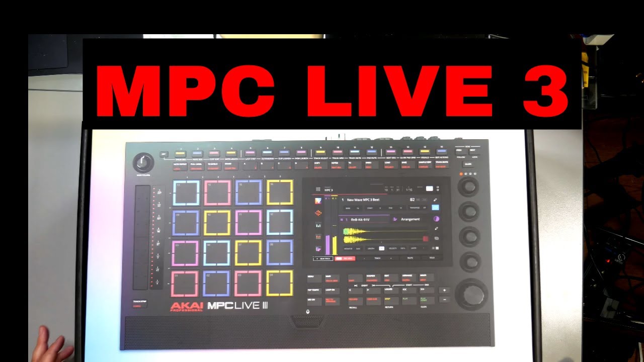 РАСПАКОВКА AKAI MPC LIVE 3!