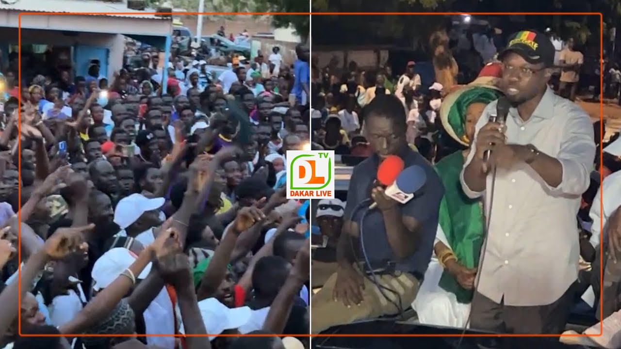 DIRECT: CARAVANE DE OUSMANE SONKO A LINGUERE AVEC LES MEMBRES DE YEWWI ASKANWI