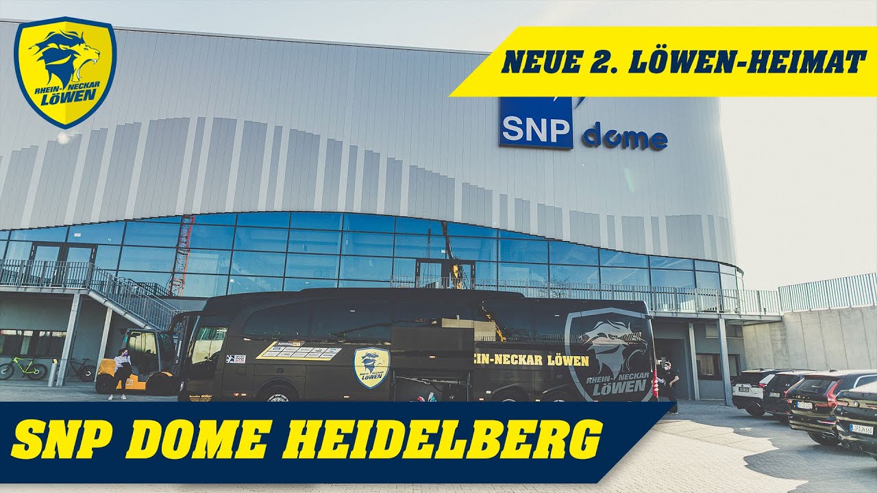 Neue 2. Heimat: Löwen feiern Premiere im SNP dome Heidelberg