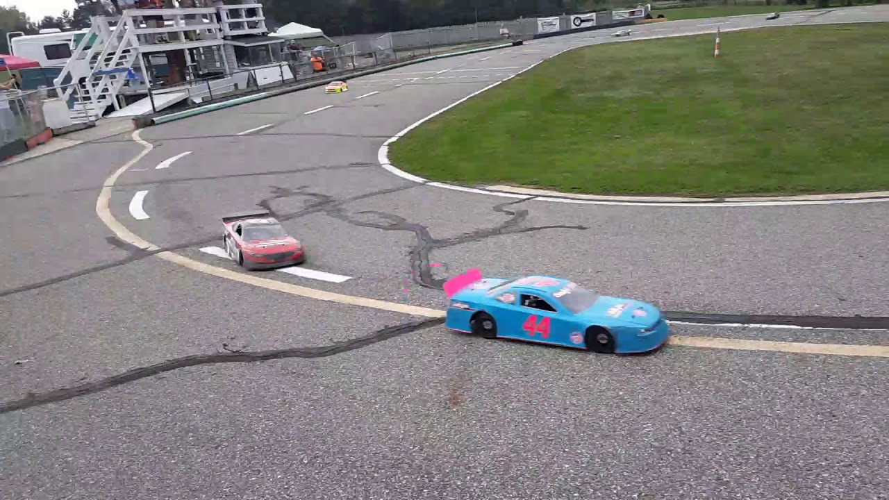 1/4 scale rc oval race 3