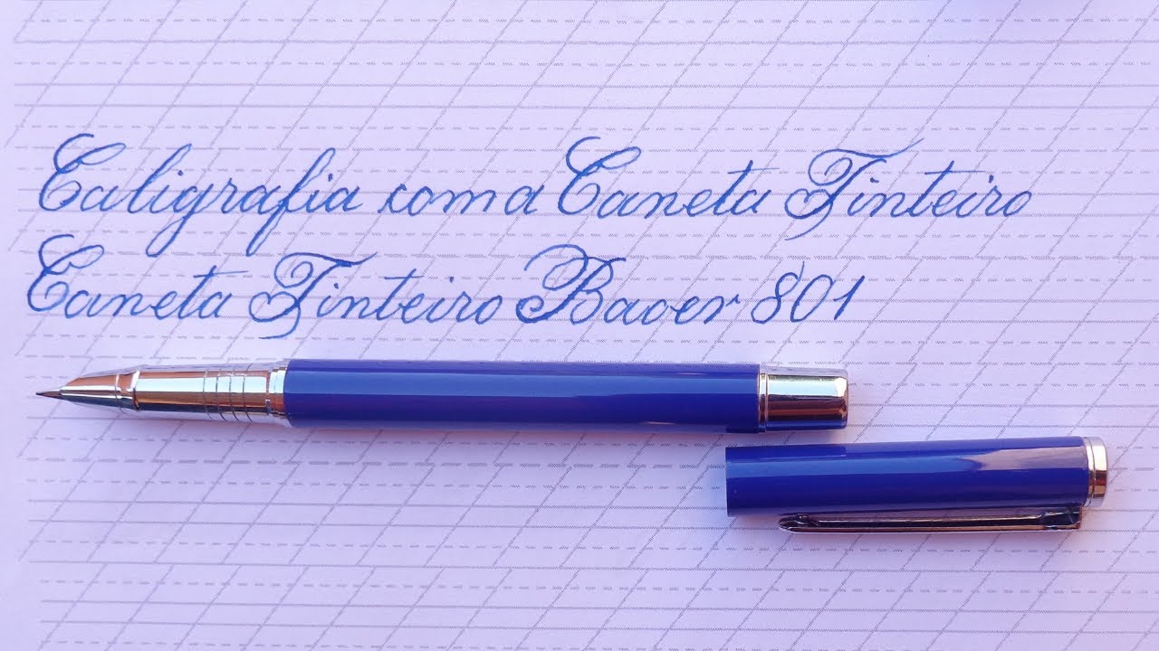 CANETA TINTEIRO BAOER 801 - Pena fina