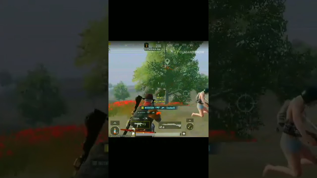 😇Not even the bot expected that 😂 #PUBGMBR #SquadCriativoPUBGM