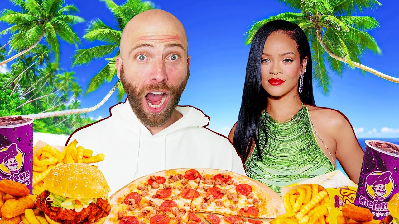 Rihanna's Favorite Bajan Fast Food! Chefette in Barbados!