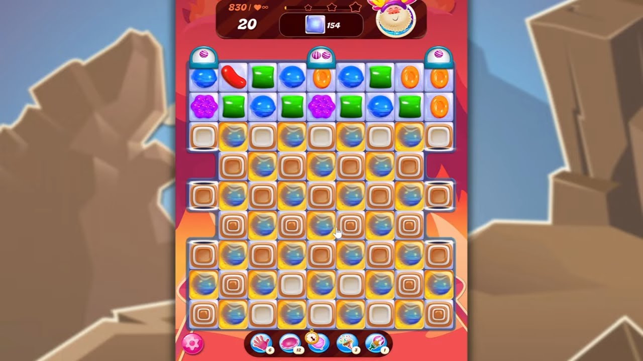 Candy Crush Saga LEVEL 830 NO BOOSTERS (new version)🐟☑️