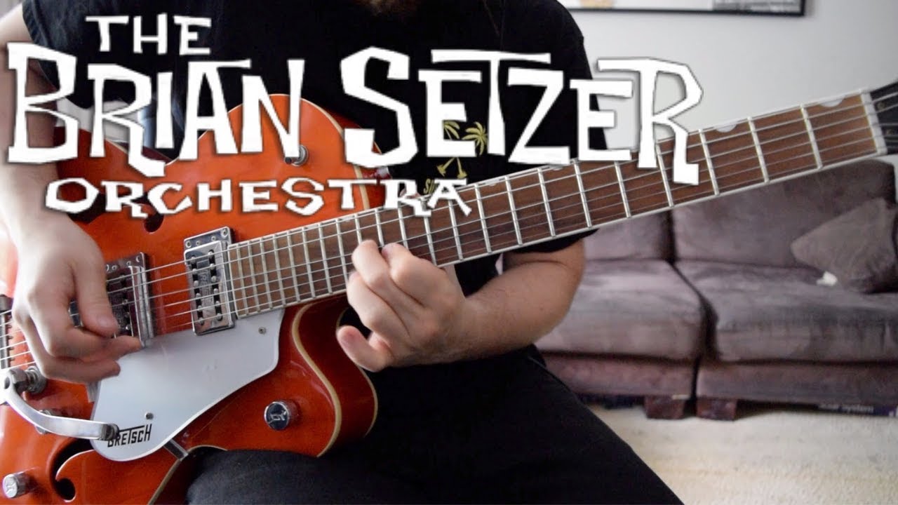 The Brian Setzer Orchestra - Switchblade 327 Cover (Guitar)