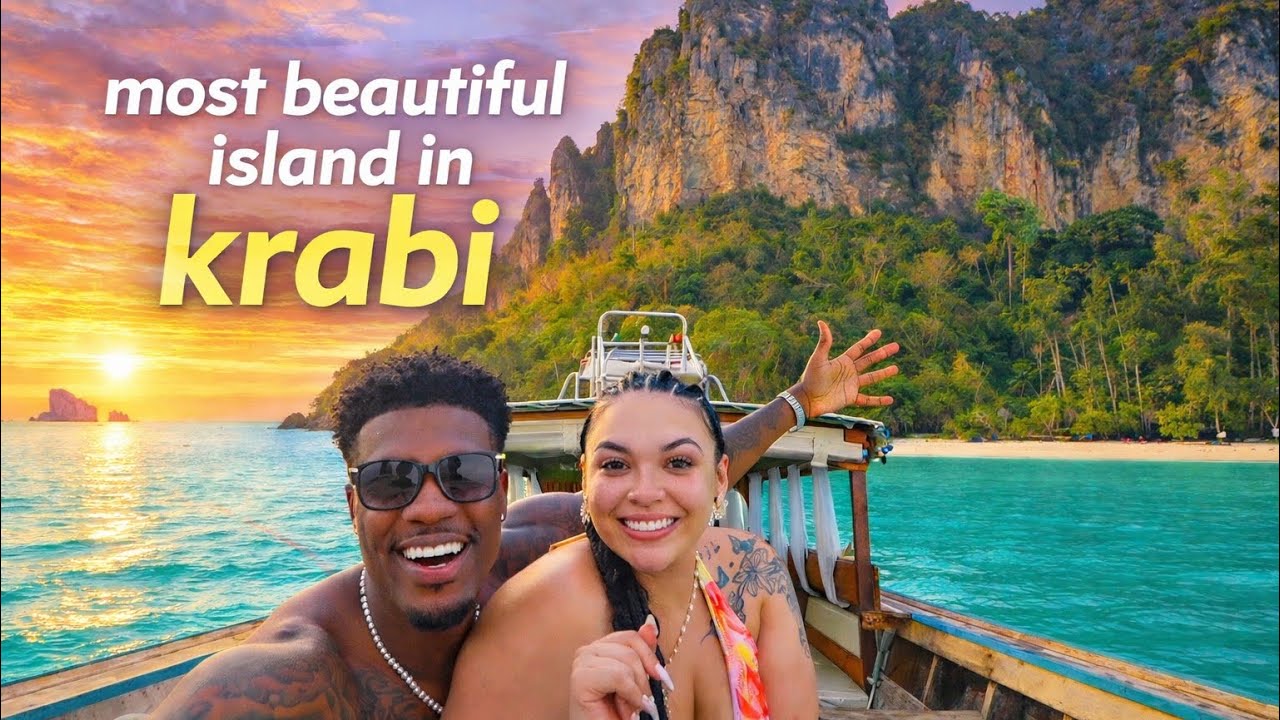 Мы отправились на частном катере на самые красивые острова Краби 🏝️🚤