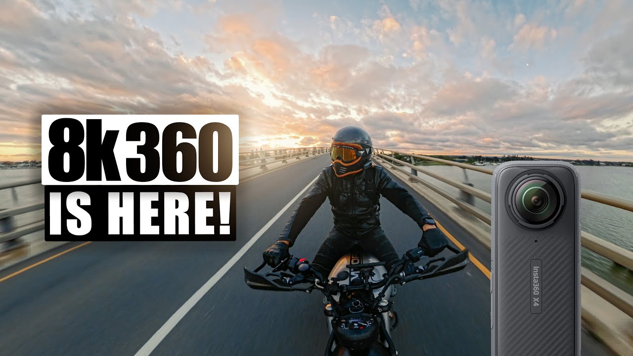 MotoVlogging with the NEW Insta360 X4 | 2024