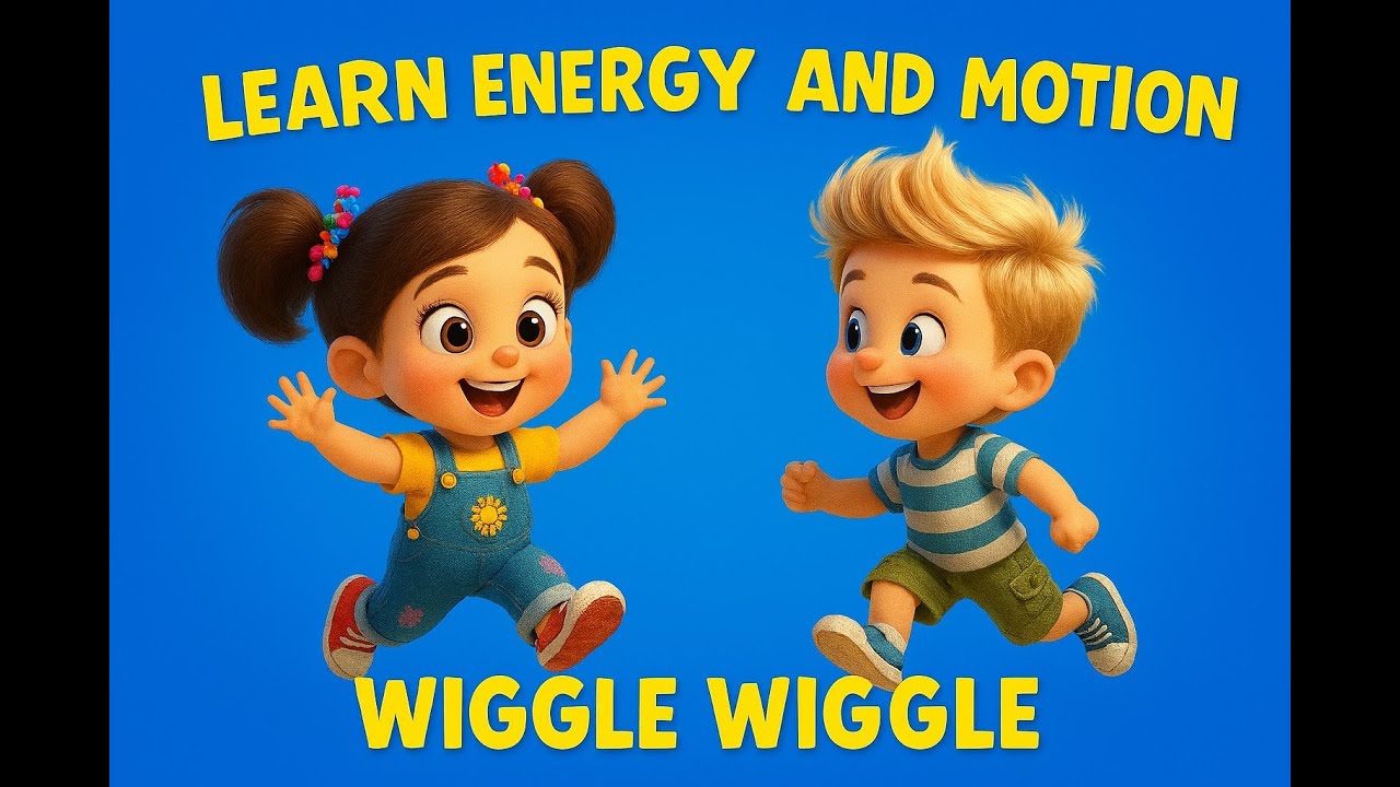 Fun Educational Song About Energy in Motion - Get Kids Moving with this Upbeat and Energetic Video