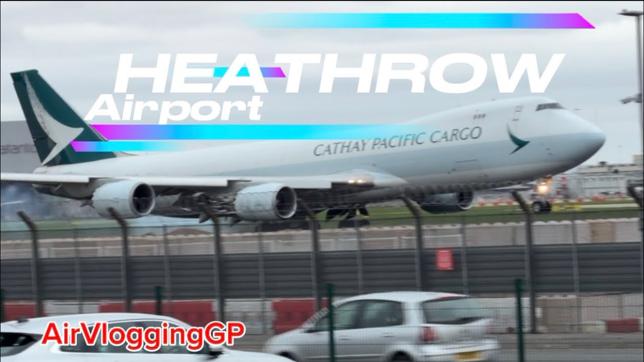 London Heathrow Arrivals Special Livery #AirVloggingGP