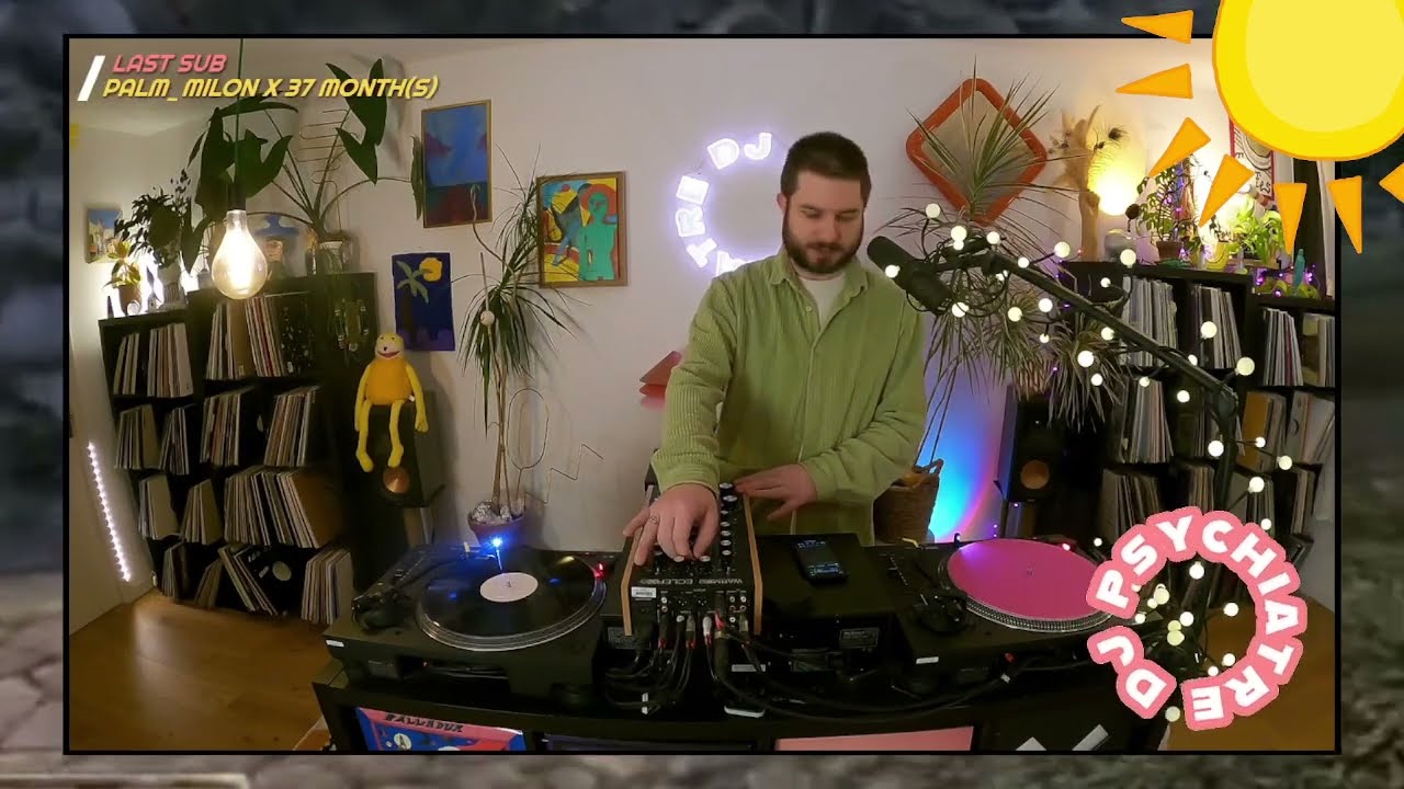 Mix 100% Aniara Recordings 100% Vinyl by DJ Psychiatre (Deep Techno / Deep House / Tech House)