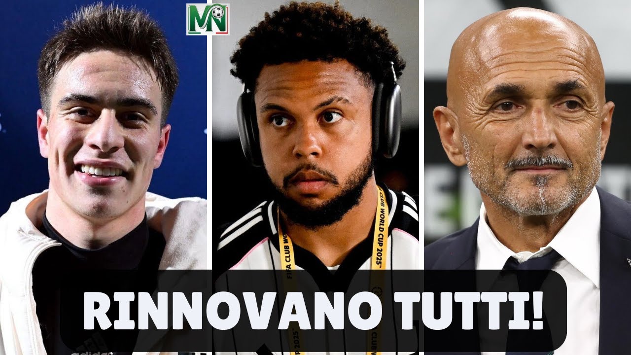 Juventus: Elkann rinnova tutti, dopo Yildiz tocca a McKennie e Spalletti