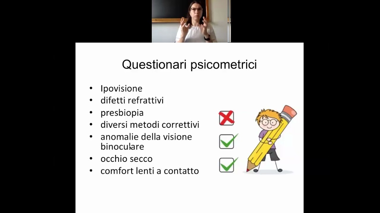 I questionari psicometrici
