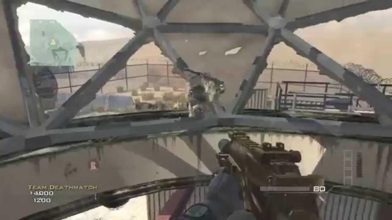 MW3 GLITCH: OUT OF MAP DOME!