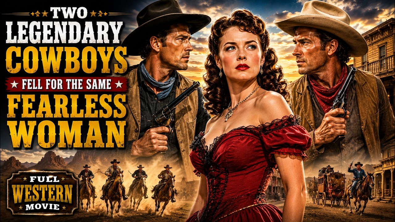Two Legendary Cowboys Fell for the Same Fearless Woman | Full Western Movie