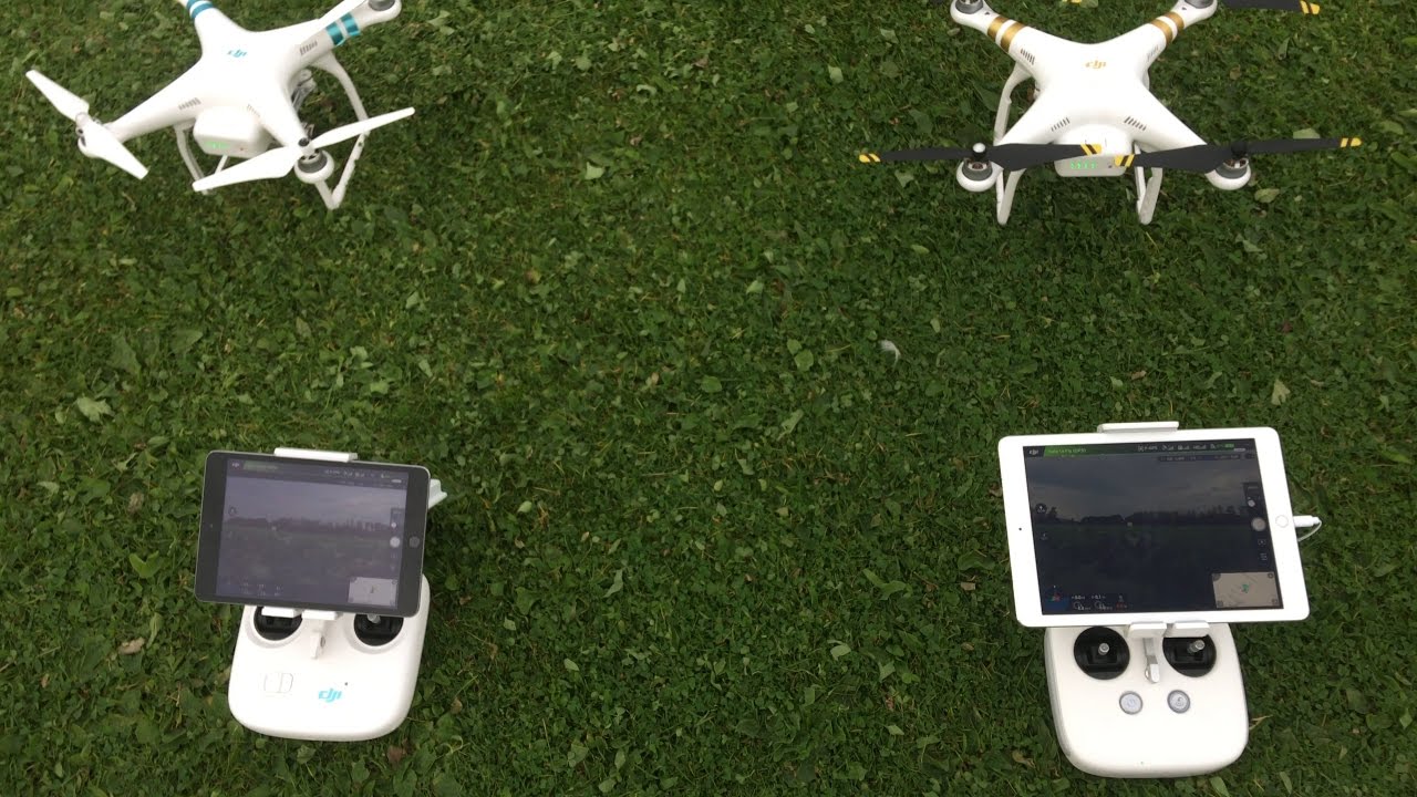 DJI Phantom 3 Standard VS Professional 17mph Wind