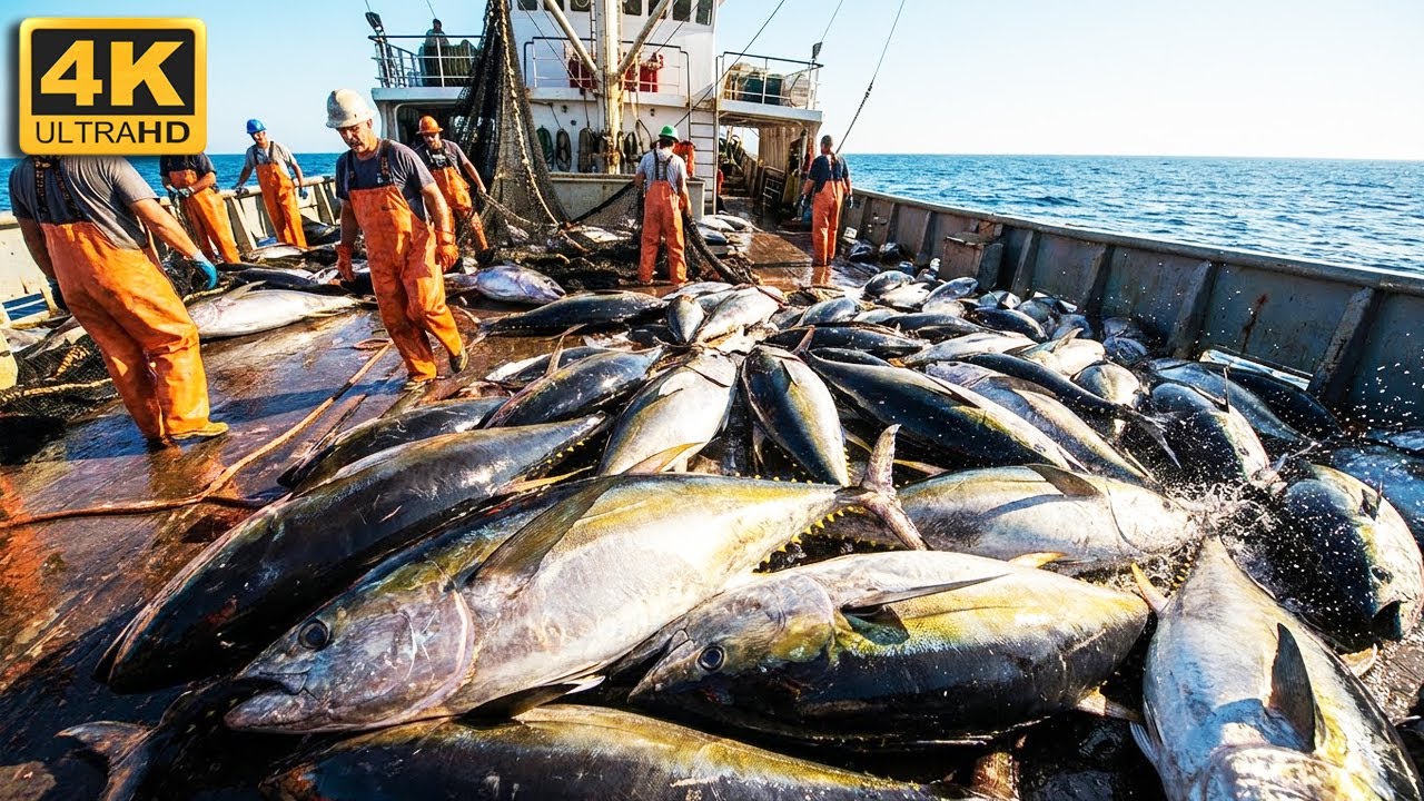 So Many Tuna the Deck Almost Collapsed | Purse Seine Gone Too Far